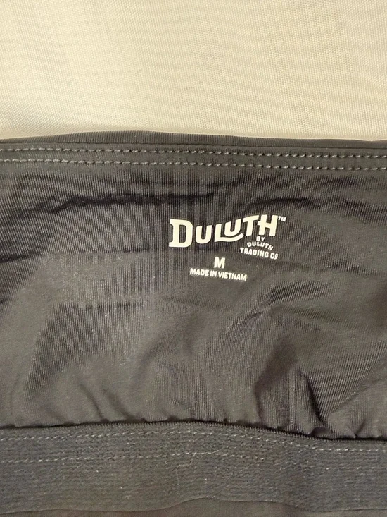 NWT Duluth Trading Co Black camisole Tank Top with built in bra Size large - Picture 2 of 9